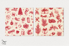 Christmas digital paper, seamless pattern Product Image 3