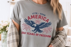 250 Years Of Freedom Svg, America 250 Years Anniversary Svg. Product Image 4