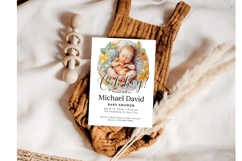 Baby Shower Invitation Template 167 Product Image 3