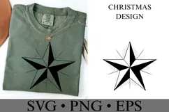 Christmas Star Svg | Christmas svg | Shirt Svg Product Image 3