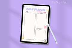Kawaii Daily Planner Template Product Image 3
