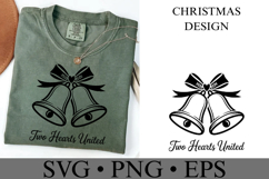 Two hearts United Svg | Christmas svg | Shirt Svg Product Image 4