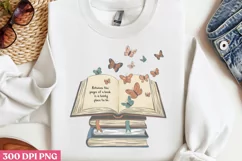Between the pages of a lovely place to be PNG, Reading Books Product Image 3