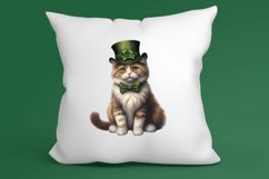 St Patricks Day Cats Clipar, Bundle, St Patricks Day Cats Product Image 1