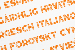 Republiko Outline Modern Geometric Display Font Product Image 3