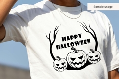 Happy Halloween Sign SVG Product Image 3