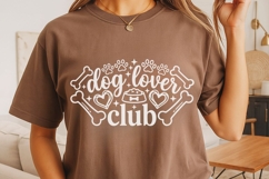 Dog Lover Club Svg, Dog Mom Svg, Funny Dog Lover Svg. Product Image 4