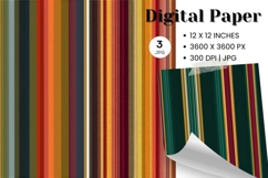 Stripe Pattern Background Gift Wrap Wallpaper Digital Paper Product Image 1