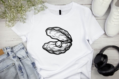 Seashell Clipart SVG PNG Product Image 3