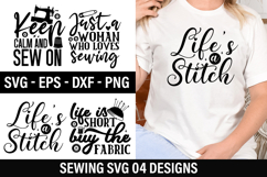 Sewing SVG Design - High Quality File Product Image 1