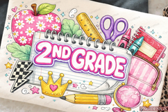 Back to School PNG Bundle back to school png, teacher png Product Image 2