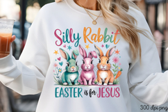 Silly rabbit, Easter PNG, Retro Easter Day Sublimation PNG Product Image 3