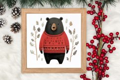 Christmas Hand Drawn Style Clipart, Christmas Clipart Product Image 3