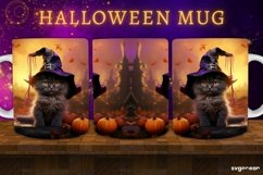 Halloween Cats Mug Wrap Bundle | 11 Oz | Sublimation Product Image 4