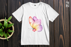 Butterfly with Heart Clipart Sublimation PNG Product Image 3