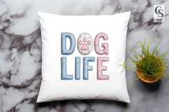 Puppy Love Dog Life Typography Pet Quotes Clipart Product Image 3