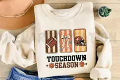 Touchdown Season Png, Fall Football PNG Design Product Image 3