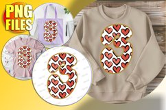 3 Doodle Letter Valentine Romantic Whimsical Style! Product Image 1