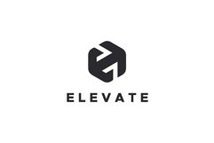 Elevate - Letter E Hexagon Logo Template Product Image 3