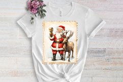 Christmas Postage Stamps Sublimation Clipart, Product Image 3