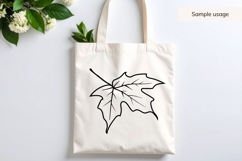 Hand Drawn Maple Leaf SVG Product Image 3