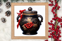 Gothic Christmas Clipart Sublimation, Gothic Christmas Product Image 3
