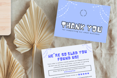 Small Business Thank You Card Template | Editable Canva Product Image 3