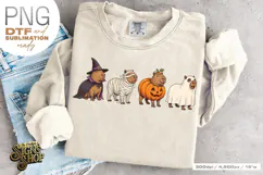 Halloween Capybara DTF PNG Product Image 5
