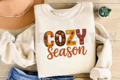 Cozy Season PNG, Fall Autumn Pumpkin PNG Design Product Image 3
