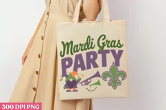 Mardi Gras Party PNG, Mardi Gras Sublimation PNG Product Image 1