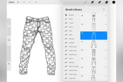 100 Procreate Pants Stamp Brushes Product Image 4