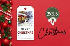 Christmas Gift Tag Designs, Snowman Gift Tag Printable Product Image 3