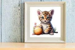 Adorable Animal Bunny Clipart, Watercolor Clipart Product Image 3