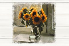Sunflower Sublimation Design bundle, print with flower, PNG Product Image 3