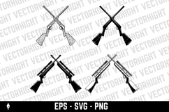 A set of four black and white vector illustrations featuring Product Image 3