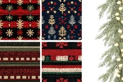 Embroidery Christmas Pillowcase, Knitted Pillow Designs Product Image 3