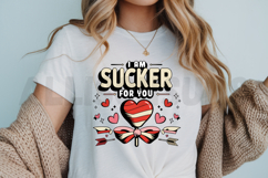 I Am Sucker For You Valentines Day Graphic Vector Product Image 3