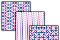 Geometric Seamless digital papers, Seamless pattern Product Image 2