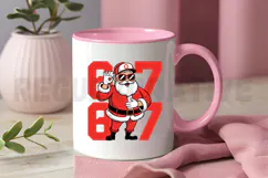 Six seven Christmas PNG, Christmas Sublimation PNG Product Image 3