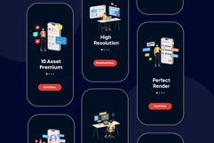 Marketing Activity 3D Illustration Pack Product Image 3