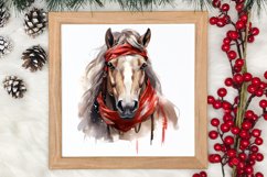 Christmas Horses Clipart, Christmas Horses Clipart Product Image 3
