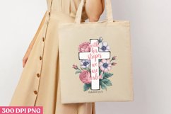 Walk by faith, not by sight PNG, Christian Jesus Sublimation Product Image 3
