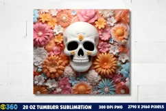 Halloween Tumbler Sublimation Wraps, Tumbler Halloween Product Image 3