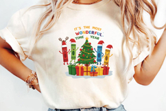 Christmas Crayons Sublimation, Christmas Png Product Image 4