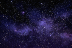 Purple Starry Night Sky Background Galaxy Space Texture Art Product Image 1