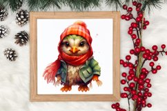 Christmas Farm Animals Sublimation Clipart Product Image 3