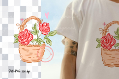 Valentine Coquette Clipart Bundle Pink Bows, Hearts png svg Product Image 3