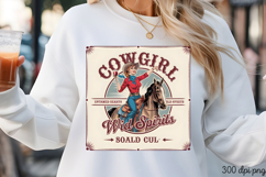 COWGIRL Wild Spirits PNG Product Image 1