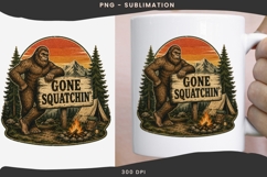Big foot png design for T-shirts Product Image 2
