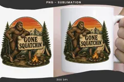Big foot png design for T-shirts Product Image 2